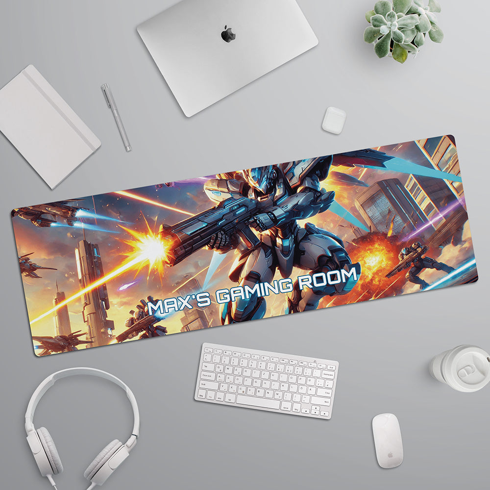 Mech Battle Desk Mat