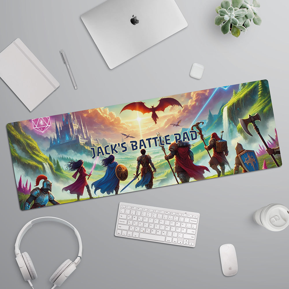 Quest Of Knights Desk Mat